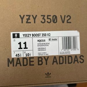 Yeezy boost 350 v2 bone size 11 used